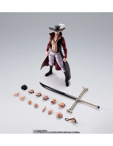 One Piece Dracule Mihawk Hawkeye Ver Action Figure S.H. Figuarts Bandai Tamashii