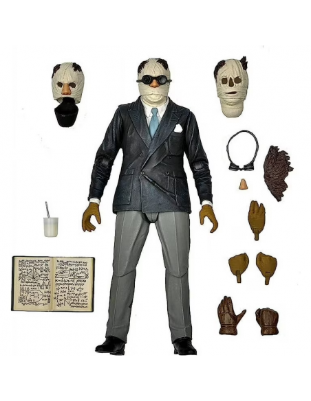 Universal Monsters Invisible Man L'uomo Invisibile Color Ver. Action Figure NECA