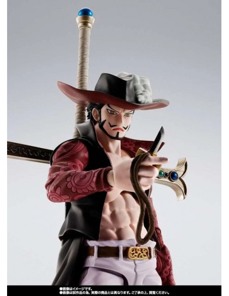 One Piece Dracule Mihawk Hawkeye Ver Action Figure S.H. Figuarts Bandai Tamashii