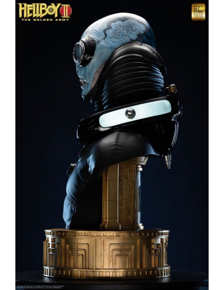 Elite Creature Collectibles Cinemaquette Hellboy ABE SAPIEN Life Size Bust ECC