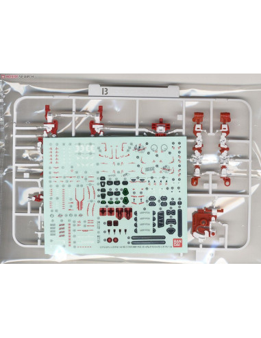 RG 19 GUNDAM Astray Red Frame MBF-P02 Real Grade Model Kit Montaggio Bandai