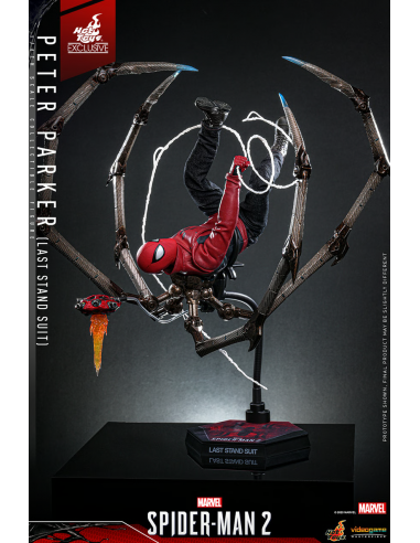 Spider-Man PETER PARKER Last Stand Suit Action Figure Hot Toys Sideshow EX VGM71