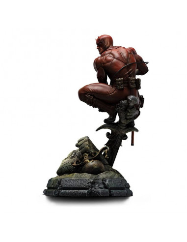 DAREDEVIL UNLEASHED 1/10 BDS Art Scale Statue MARVEL Iron Studios Sideshow RARE