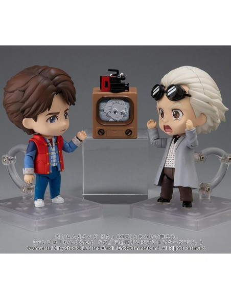 Ritorno al Futuro Marty McFly & Doc Brown Nendoroid 2363 2364 BTTF 1000 toys