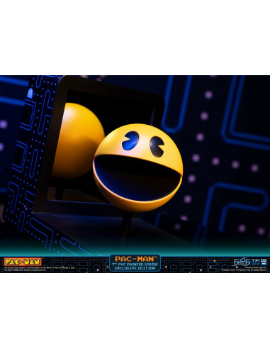 PACMAN PVC STATUE Pac-Man Tōru Iwatani First4Figures Namco 40Th Action Figure