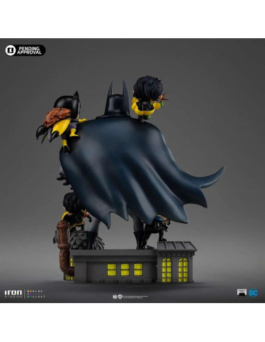 DC Comics Batman Family Animated Icons 1/10 Statue IRON STUDIOS Sideshow