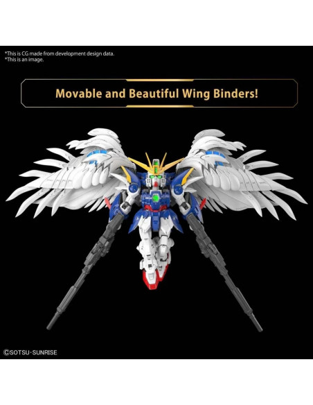 Bandai Namco Robot Gundam XXXG-00W0 Wing Zero Custom EW MGSD Gunpla Model Kit
