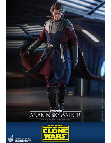 STAR WARS The Clone Wars Anakin Skywalker 1/6 Hot Toys Sideshow EXCLUSIVE TMS019