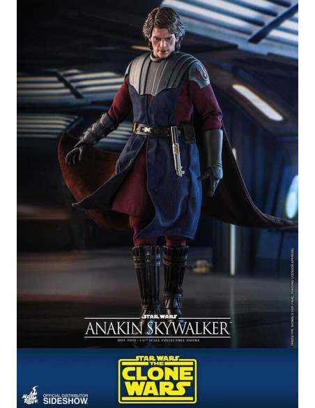 STAR WARS The Clone Wars Anakin Skywalker 1/6 Hot Toys Sideshow EXCLUSIVE TMS019