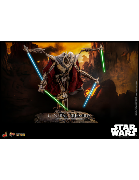 Star Wars Ep. III General Grievous 1/6 Action Figure Sideshow Hot Toys MMS760D67