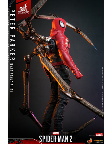 Spider-Man PETER PARKER Last Stand Suit Action Figure Hot Toys Sideshow EX VGM71
