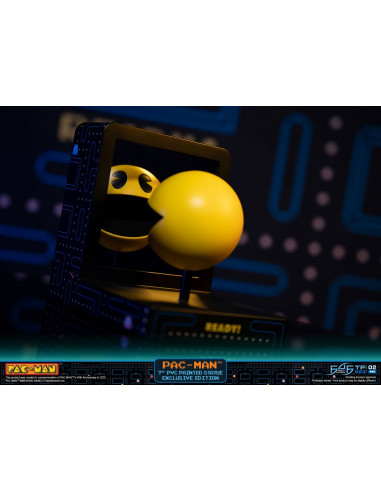 PACMAN PVC STATUE Pac-Man Tōru Iwatani First4Figures Namco 40Th Action Figure