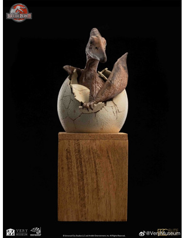 Jurassic Park 30th Ann Pteranodon Hatching Elite Creature Colletibles Statue 1:2