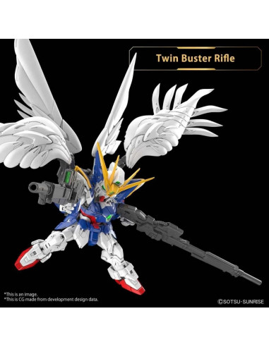 Bandai Namco Robot Gundam XXXG-00W0 Wing Zero Custom EW MGSD Gunpla Model Kit