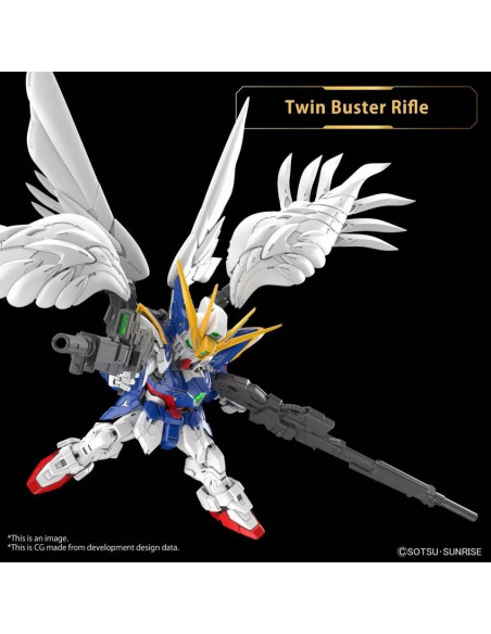 Bandai Namco Robot Gundam XXXG-00W0 Wing Zero Custom EW MGSD Gunpla Model Kit