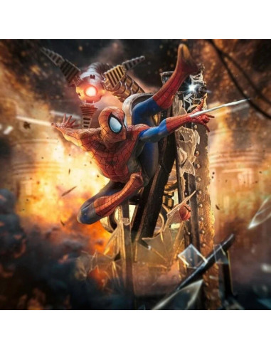 MARVEL Spider-Man 10th Anniversary 1/10 Art Scale Statue Iron Studios Sideshow