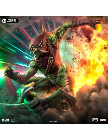MARVEL Green Goblin Spider-man vs Villains Diorama BDS Iron Studios Sideshow