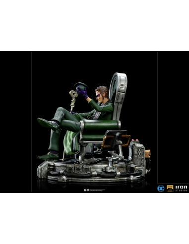 DC Batman Comics Riddler on Throne L'Enigmista Statue Iron Studios Sideshow RARE