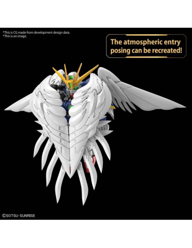 Bandai Namco Robot Gundam XXXG-00W0 Wing Zero Custom EW MGSD Gunpla Model Kit