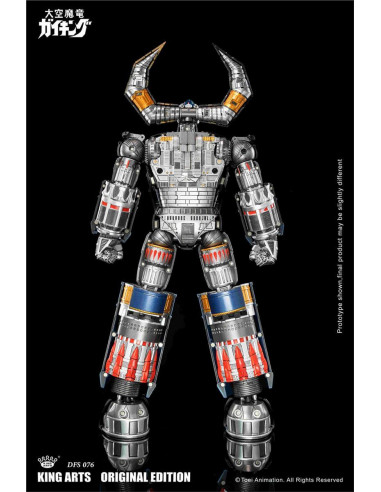 GAIKING ORIGINAL EDITION Black & Gold King Arts Diecast Robot DFS076 BROWN BOX