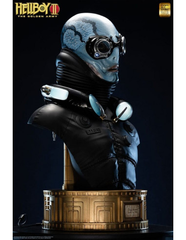 Elite Creature Collectibles Cinemaquette Hellboy ABE SAPIEN Life Size Bust ECC