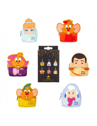 Disney Cinderella 75th Anniversary by Loungefly Bag Charm Mystery Box Display (15)