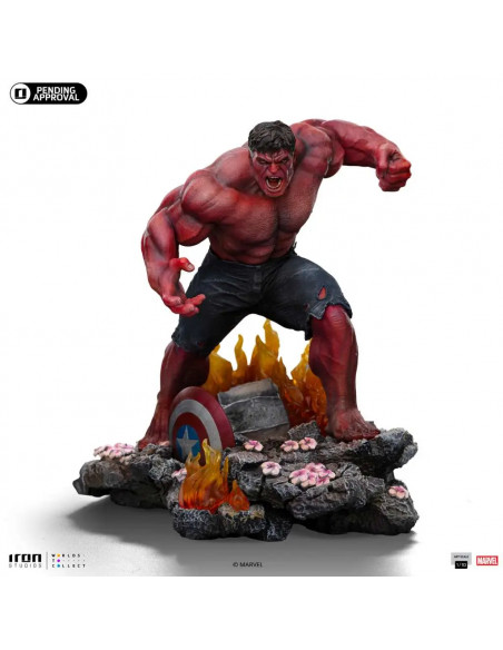CAPTAIN AMERICA BRAVE NEW WORLD RED HULK 1/10 STATUE