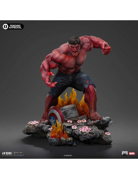 CAPTAIN AMERICA BRAVE NEW WORLD RED HULK 1/10 STATUE