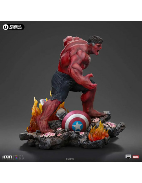 CAPTAIN AMERICA BRAVE NEW WORLD RED HULK 1/10 STATUE