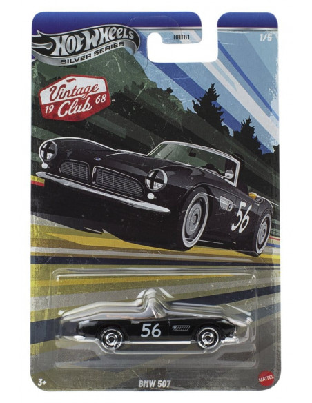 Hot Wheels Silver Series Die-Cast Vehicles 1/64 Vintage 979J Assortment (10)