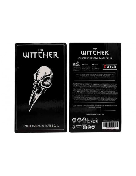 THE WITCHER 3 CRYSTAL SKULL REPLICA