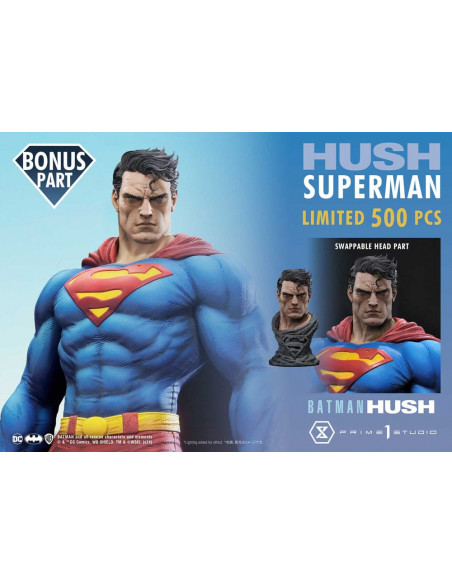 DC Comics Premium Masterline Series Statue 1/4 Batman: Hush (Comic) Superman Bonus Version 77 cm