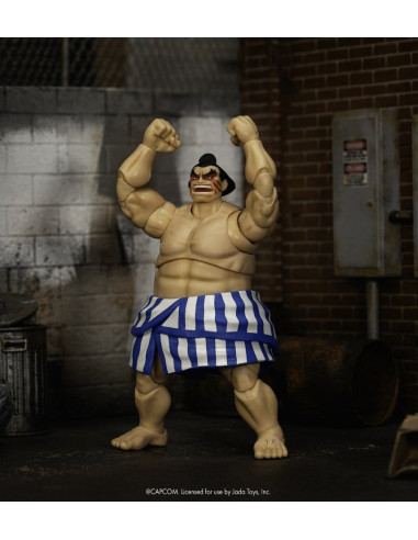 Ultra Street Fighter II: The Final Challengers Action Figure 1/12 E. Honda 16 cm