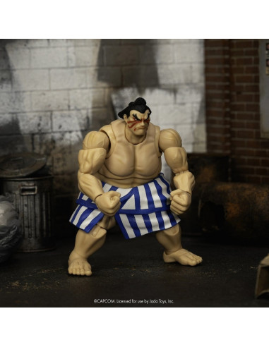 Ultra Street Fighter II: The Final Challengers Action Figure 1/12 E. Honda 16 cm