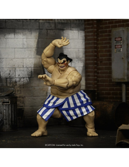 Ultra Street Fighter II: The Final Challengers Action Figure 1/12 E. Honda 16 cm