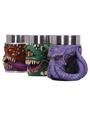 Dungeons & Dragons Set of 3 Mini Tankards Mini Monster 9 cm