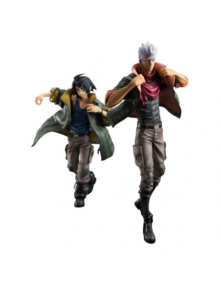 Mobile Suit Gundam Iron-Blood Orphans G.E.M. Series PVC Statue Mikazuki Augus & Orga Itsuka 26 cm