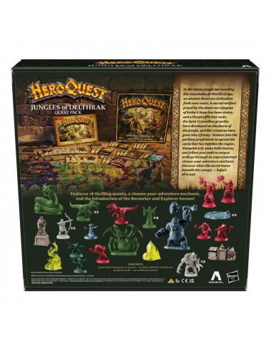 HeroQuest Board Game Expansion Jungles of Delthrak Quest Pack *English Version*