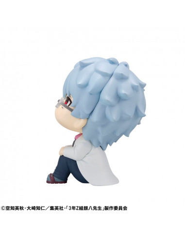 3-Z Ginpachi Sensei Look Up PVC Statue Ginpachi Sakata 11 cm