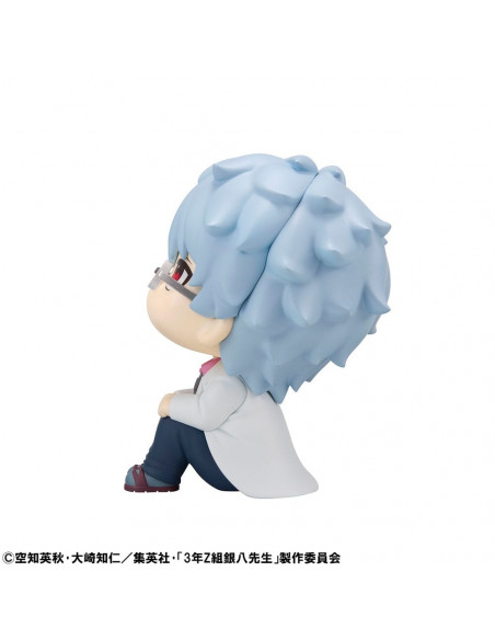 3-Z Ginpachi Sensei Look Up PVC Statue Ginpachi Sakata 11 cm