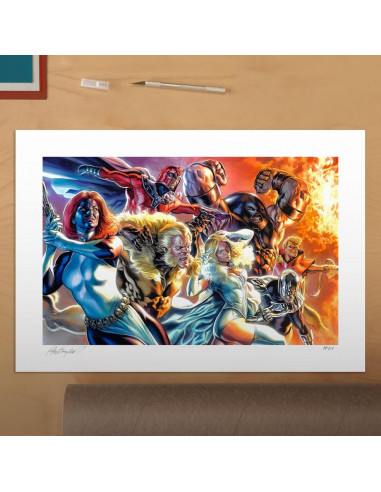 Marvel X-Men Art Print The Brotherhood of Mutants by Felipe Massafera 46 x 66 cm - unframed