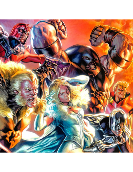 Marvel X-Men Art Print The Brotherhood of Mutants by Felipe Massafera 46 x 66 cm - unframed