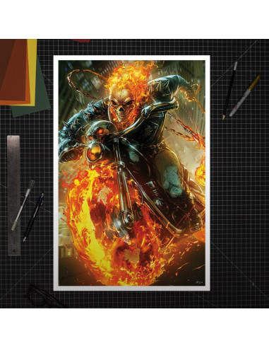 Marvel Art Print Cosmic Ghost Rider 61 x 41 cm - unframed