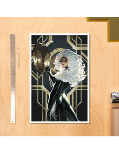 The Amazing Spider-Man Art Print Cosmic Black Cat 61 x 41 cm - unframed 2
