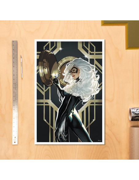 The Amazing Spider-Man Art Print Cosmic Black Cat 61 x 41 cm - unframed