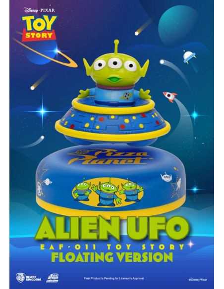 Toy Story Egg Attack Floating Model Alien UFO 6 cm