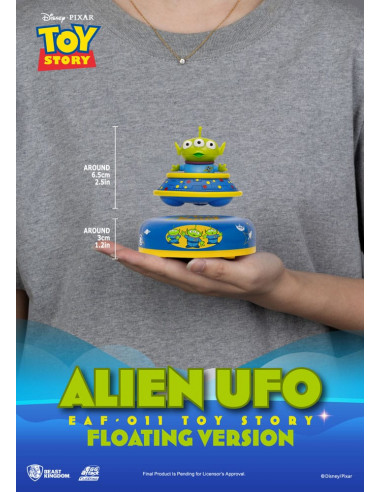 Toy Story Egg Attack Floating Model Alien UFO 6 cm