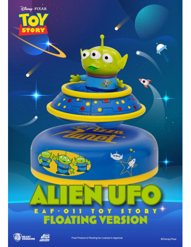 Toy Story Egg Attack Floating Model Alien UFO 6 cm