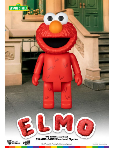 Sesame Street Syaking Bang Vinyl Piggy Bank Elmo 47 cm
