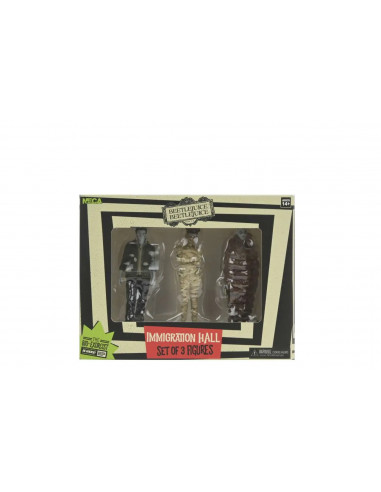 BEETLEJUICE 2 IMMIGRATION HALL SET 1 - 3' FIG
